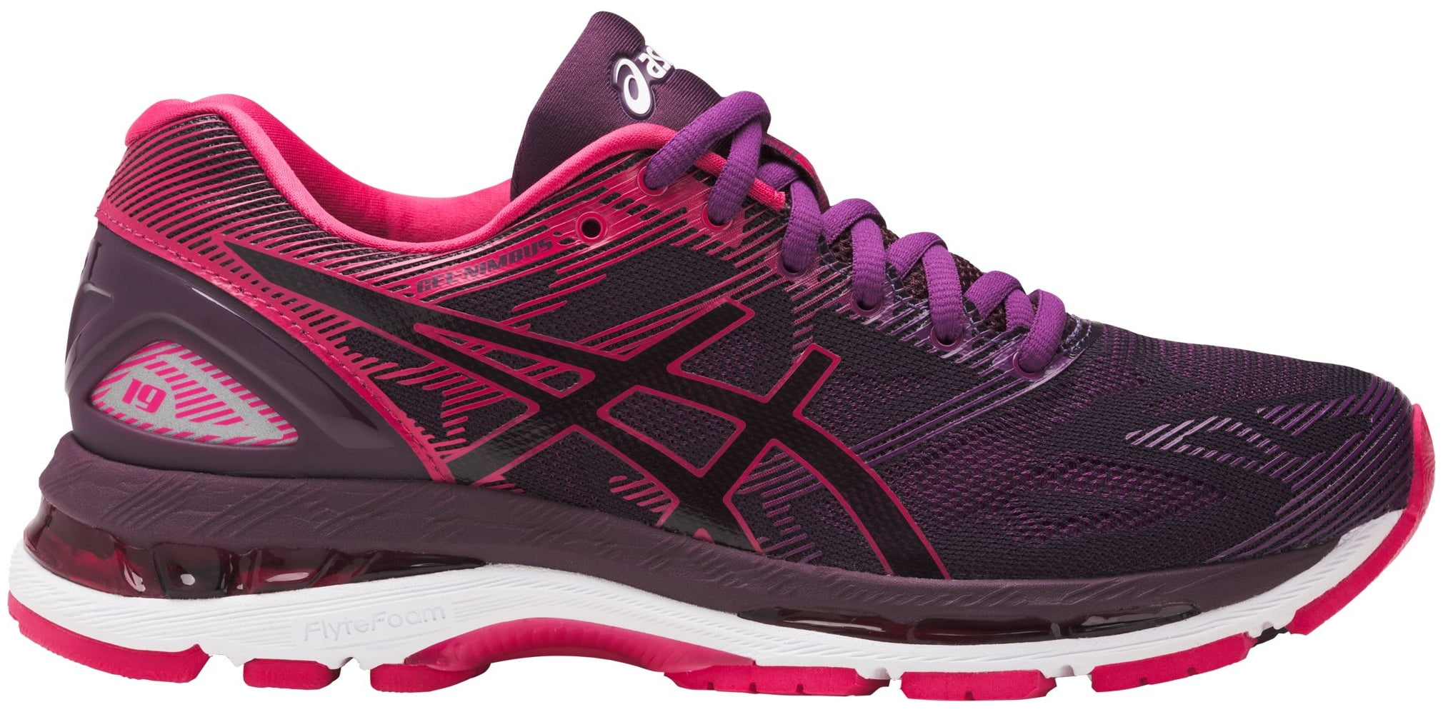 asics gel nimbus 19 women's running shoes