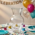 thumbnail image 5 of Large Clear Glass Vase for Flowers, Modern Decorative Table Vase for Home Décor, 5 of 9