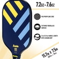 thumbnail image 4 of Franklin Sports Pickleball Paddle - DEFY - Textured Fiberglass Surface - Polypropylene Core - DEFY - Official USA Pickleball (USAP) Approved, 4 of 6