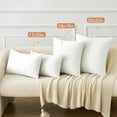 thumbnail image 6 of Lomyolo Throw Pillow Covers Decorative Linen Burlap 2 Pack Throw Cushion Case 16''x16'', 6 of 7