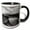 Black/White, variant on 3drose, Salton Sea, Imperial Valley, California 1., 11oz Magic Transforming Mug