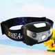 thumbnail image 4 of EeaseMX Linterna frontal LED impermeable y brillante con sensor USB para correr, senderismo, camping, lectura, pesca, caza y jogging (negra), 4 of 7