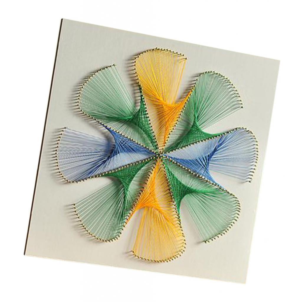 String - Flower String Art, Arts and Crafts , Adult Crafts, Geometric