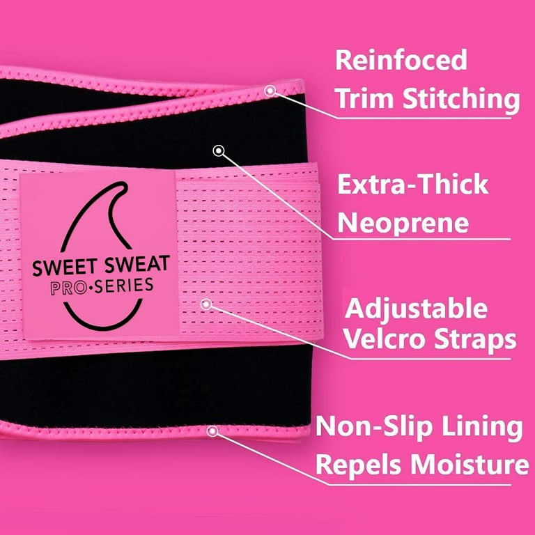 Sweat Belt Pro Series Waist Trimmer Sweet Sweat Free Shipping