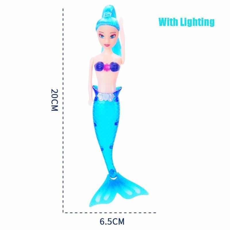 swimming ariel doll waterproof