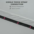 thumbnail image 5 of Resenkos 2" Thick Folding Pole Dance Crash Mat, 5ft Round Lightweight Design for Home - Light Gray, 5 of 7