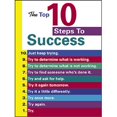 thumbnail image 1 of Trend Enterprises Inc. T-A62947 Poster The Top 10 Steps To Success, 1 of 1
