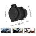 thumbnail image 3 of Car Charger Quick Charge Dual USB Port LED Display Cigarette Lighter Phone Adapter, 3 of 7