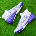 thumbnail image 5 of Men's Soccer Cleats Professional High-Top Football Shoes Outdoor Spikes Soccer Shoes, 5 of 9