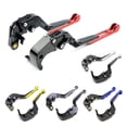 thumbnail image 3 of Anti-fall CNC-Folding Extendable Brake Clutch Lever Compatible for CBR600RR 2007-2018 Motorbike Pit Dirt Bike-Pivot 2pcs, 3 of 8
