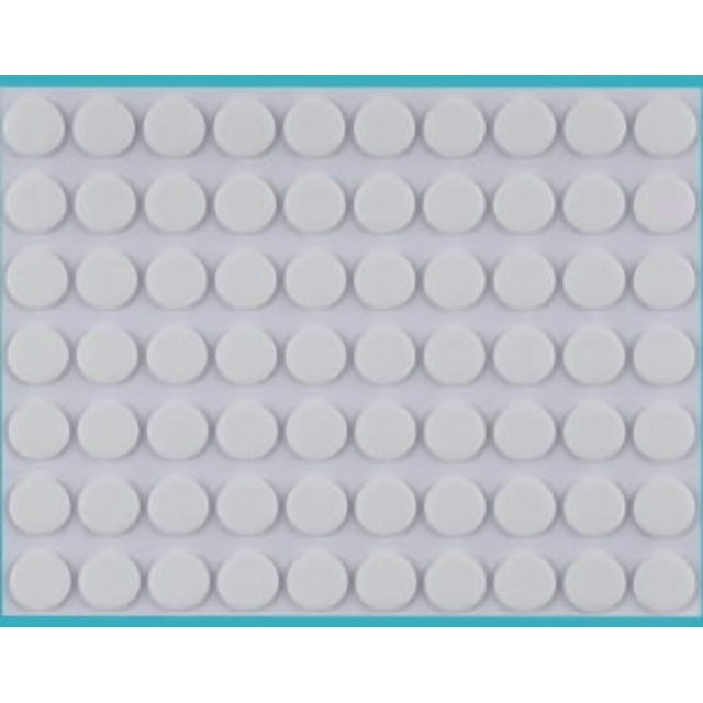 Miangastore 500pcs Transparent Double-Sided Adhesive Dots Traceless Strong Acrylic Adhesive Dots Clear Round Sticky Tape For Crafts Posters And Wall Hanging