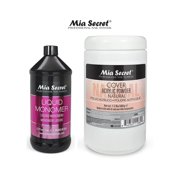 Mia Secret Liquid Monomer 32 oz & Cover Natural 1.5 lb