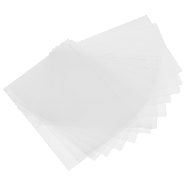 BRIGHTFUFU 50Pcs Clear Card Sleeves for Trading Cards Game Card Holder Practical Protective Covers