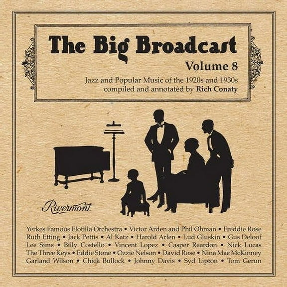 Various Artists - Big Broadcast, Vol. 8: Jazz and Popular Music Of The 1920S and 1930S - Music & Performance - CD
