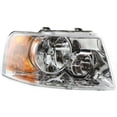 thumbnail image 2 of VioziteGam for Ford for Expedition 2003-2006 2pcs Headlight Left and Right Clear Lens Chrome Interior FO2502181, 2 of 10