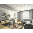 thumbnail image 3 of Linon  Milan Collection Brown/ Turquoise Geometric Area Rug, 3 of 6