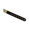 thumbnail image 3 of Triple S Studded Leather Belt [Black and Gold], 3 of 3
