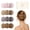 Pink, Blue Grey, Brown, Khaki, variant on Amlaidu Medium Flat Hair Clips for Women, Flat Claw Clips for Thick & Thin Hair, Non Slip Strong Hair Accessories, 4PCS Neutral Color Set