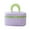 Purple, variant on Travel Makeup Bag for Women, Large Cosmetic Case Organizer Fits Bottles Vertically, Toiletry Bag with Adjustable Dividers and Brush Holder, Portable Storage Bag with Strap for Girls, green