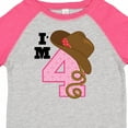 thumbnail image 4 of Inktastic 4th Birthday Cowgirl 4 Year Old Girls Toddler T-Shirt, 4 of 5