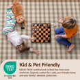 thumbnail image 4 of Design&I 6'x9' Ultra Soft Area Rug, Entryway Checkerboard Grid Farmhouse Plaid Door Front Doormat None Fluffy Washable Non Shedding for Guest Room Bedroom Living Room, 4 of 7
