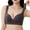 Purple, variant on Women's Hands Pumping Bra Maternity Nursing Adjustable Nursing Bra Plus Size Bras Black
