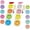 Multicolored 2, variant on 1 Inch Shiny Happy Face Stickers Circle Dots Labels Reward Stickers Teachers Sticker (500PCS,Multicolored)