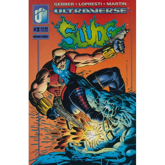 Sludge #2 VF ; Malibu Comic Book