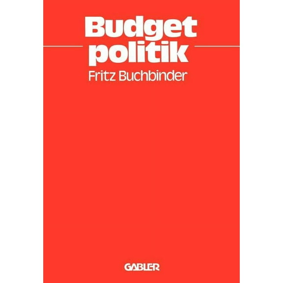 Budgetpolitik, (Paperback)