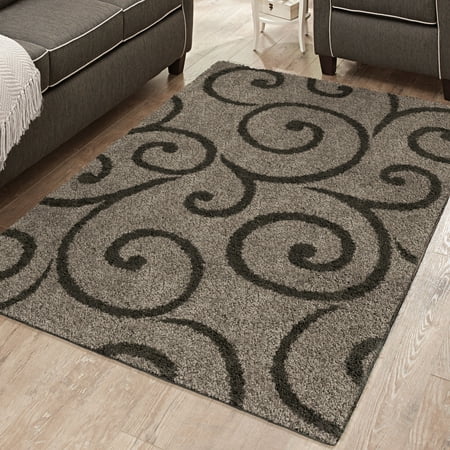 - Better Homes and Gardens Swirls Soft Shag Area Rug or Runner