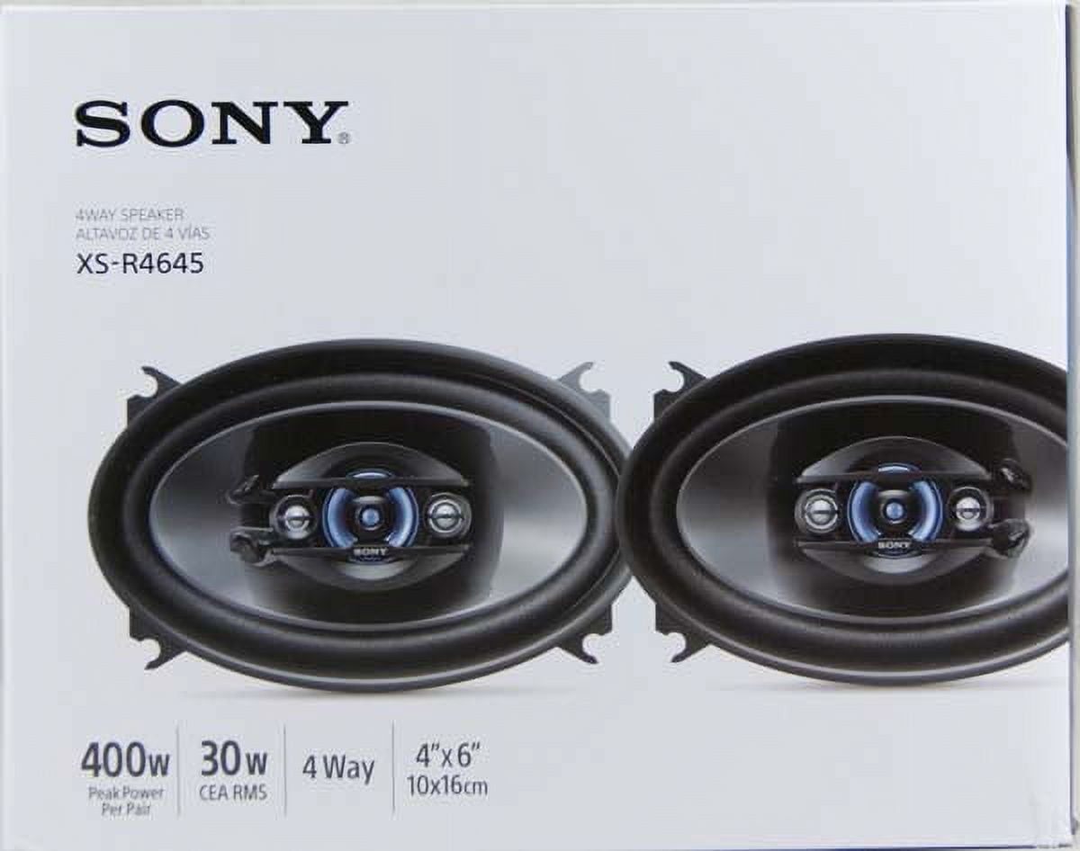 Coaxial Speakers Sony Inch Woofer Buy Sony XS-R4645 4-Way X Car