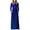 Blue, variant on Colisha Women Fall Winter Maxi Dress Casual Loose Pockets Long Dress Long Sleeve Beach Solid Maxi Dress Evening Party Wrap Long Dress Loungewear