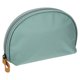 thumbnail image 1 of Neceser de maquillaje Unique Bargains de media luna pequeño para bolso de viaje Azul claro y Beige, 1 of 1