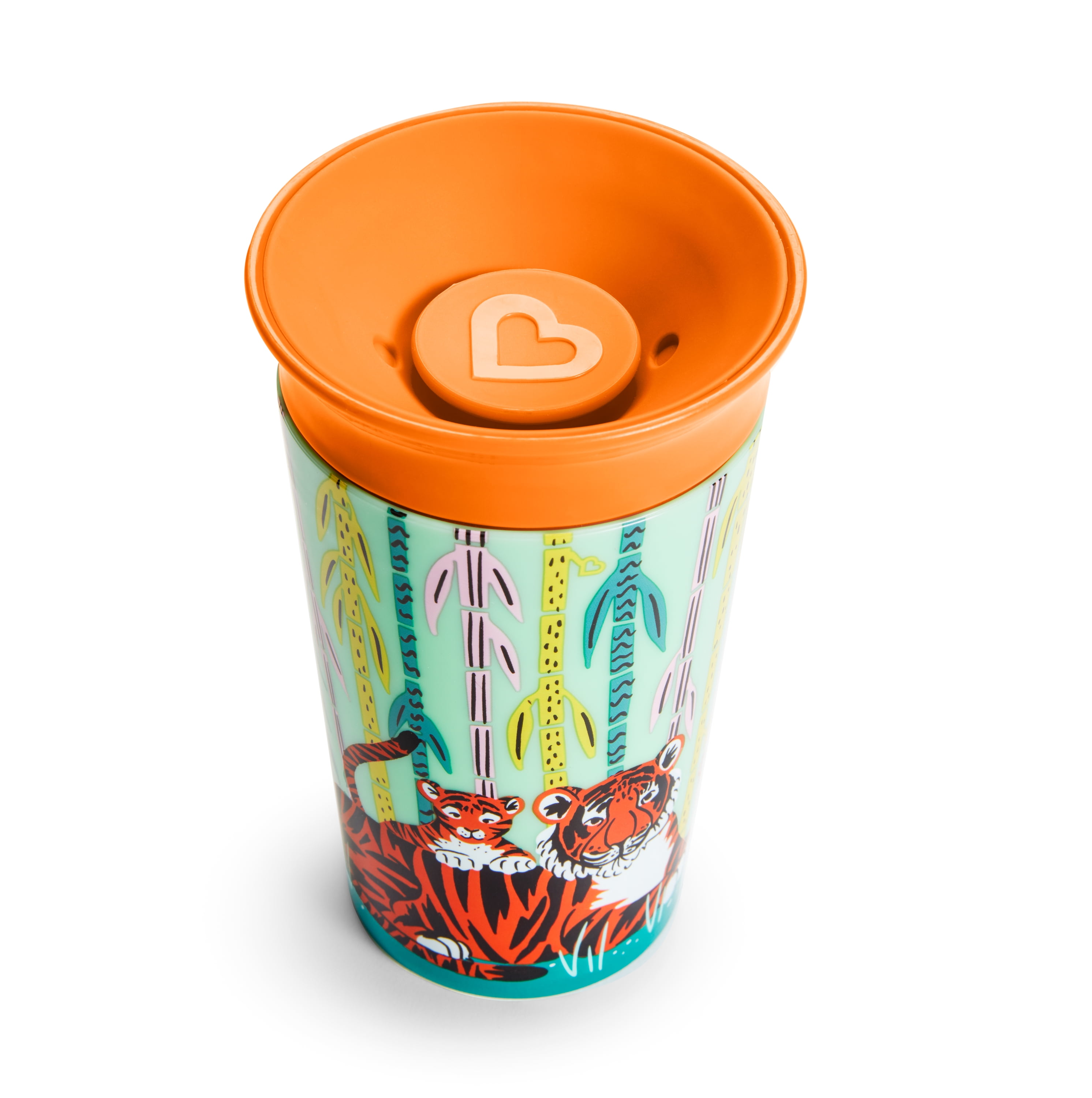 Munchkin Miracle 360 WildLove Sippy Cup, 6 oz, 2 Pack, Bee/Lemur