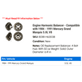 thumbnail image 2 of Engine Harmonic Balancer - Compatible with 1984 - 1991 Mercury Grand Marquis 5.0L V8 1985 1986 1987 1988 1989 1990, 2 of 2
