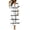 1White, variant on Lnmiateer Women Boho Maxi V Neck Dress Ruffle Lace Up Bust Puff 3/4 Sleeve Elastic Waist Side Slit Flowy Beach Long Casual Wear