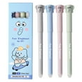 thumbnail image 1 of Erasable Pens for Students, Fast Dry Black Ink, Cute Bear Design, Smudge-Free Writing and Note Taking, 4 Pack, 1 of 7