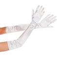 thumbnail image 4 of Mightlink 21" Long Flapper Evening Opera Satin Gloves for Women Elbow Length 1920s, 4 of 7