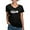 Black, variant on CafePress - Los Angeles Skyline Women's V Neck Dark T Shirt - Women's V-Neck Dark T-Shirt
