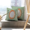 thumbnail image 6 of LALILO Throw Pillow Covers Retro Polka Dot Dot Polka Clean Dining Cushion Cover 18" x 18", 2 Pack, 6 of 6