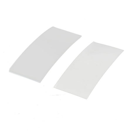 10Pcs 72mm x 18.5mm Heat Shrink Tubing Clear for 1 x Battery price history on PriceWatchPro