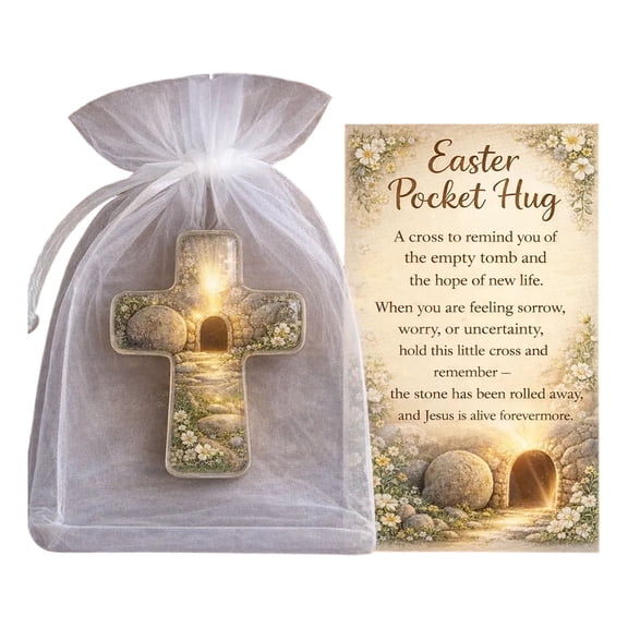 HCTSHG New Easter Themed Plush Toys, Adorable Sheep and Chick Designs, with Illustrated Easter Greeting Card, Party Favor for Religious Celebrations, Jesus Love Me Gifts