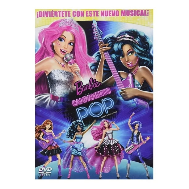Barbie Campamento Pop Pelicula Dvd Universal Barbie Campamento Pop Pelicula Dvd Walmart en linea