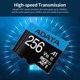 thumbnail image 3 of Tarjeta Micro SD ADATA 256GB A1 U1 C10 V10 Alta, 3 of 8