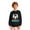 Black, variant on Byoo Toddler Boys Sweatshirt Cute Penguin Printed Full Sleeved Active Pullover Top Casual Loose Fit Daily Clothing