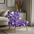 thumbnail image 3 of HELLHERO Dustproof Armless Accent Chair Protector Classic Decorations Armless Chair Slipcover for Living Room, Halloween, 3 of 8