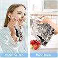 thumbnail image 7 of 2PCS Western Desert Cowboy Towels Cotton Washcloths Set,Quick Drying & Absorbent Soft Bathroom Hand Towel Lightweight & Portable Fingertip Towel Decor Gift, 7 of 7