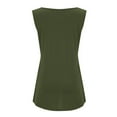 thumbnail image 7 of Simua Plus Size Tank Tops for Women Summer Casual Solid Color Round Neck Basic Cami Blouse, 7 of 7