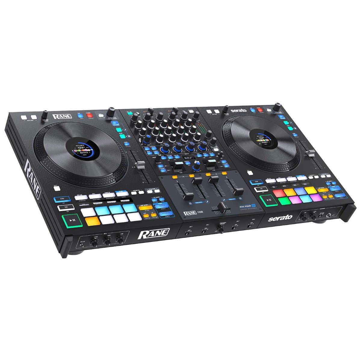 Rane FOUR Advanced Four-Channel Stems DJ Controller with Hard Carrying Case Package