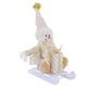 thumbnail image 1 of Adornos navideños, regalos navideños, trineo navideño, Papá Noel, muñeco de nieve y reno, figuras decorativas festivas, adornos de muñecos de trineo, 1 of 5
